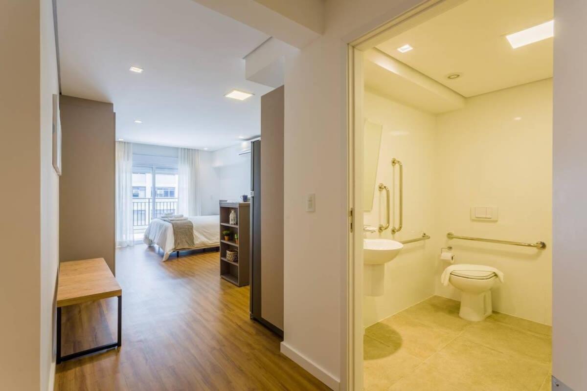 Bhomy Bela Vista Adaptado E Confortavel Apm1206 상파울루 외부 사진