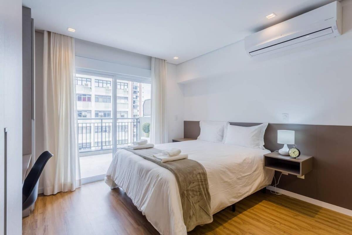 Bhomy Bela Vista Adaptado E Confortavel Apm1206 상파울루 외부 사진